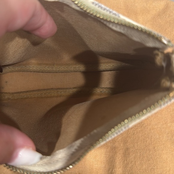 Authentic Louis Vuitton Damier Azur Canvas Mini Accessories Pochette - Picture 7 of 15